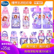 Disney Snow White Cup Summer Sophia Girls Leakproof Nhựa Uống thẳng Cup Trẻ em Học sinh Ấm đun nước - Tách