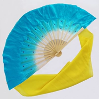 Шелковый, желтый, шифоновый