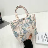 Сумка через плечо для выхода на улицу, маленький универсальный тканевый мешок для матери и ребенка, в корейском стиле, сумка для еды