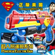 Superman loạt cậu bé đồ chơi súng trẻ em âm thanh và ánh sáng mô phỏng khẩu súng lục đồ chơi súng cậu bé với âm nhạc đèn flash súng