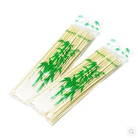 U209 Одноразовые барбекю из углеродных аксессуаров бамбуковой палочка бамбукового гриля длина иглы 2 мм*25 см 50 кусков барбекю