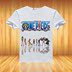 Mùa hè Một Mảnh Ngắn Tay Áo T-Shirt của Nam Giới Thủy Triều Sinh Viên Luffy Phim Hoạt Hình Anime Ngoại Vi Trẻ Em Nửa Tay Áo Quần Áo miếng dán sticker Carton / Hoạt hình liên quan