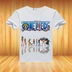 Mùa hè Một Mảnh Ngắn Tay Áo T-Shirt của Nam Giới Thủy Triều Sinh Viên Luffy Phim Hoạt Hình Anime Ngoại Vi Trẻ Em Nửa Tay Áo Quần Áo