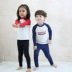 Xuất khẩu quần áo trẻ em Hàn Quốc kem chống nắng chống phân chia quần áo bơi trẻ em nam và nữ quần bé đi biển dài tay - Bộ đồ bơi của Kid do boi tre em Bộ đồ bơi của Kid