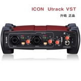 Значок Utrack VST USB Sound Card Notebbook K Song Recording 4 в 4 в 4 из USB Sound Card Anchor Live Trobcast