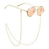 Цепь, солнцезащитные очки, ретро модная цепочка, популярно в интернете, простой и элегантный дизайн