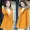 2018 phụ nữ Hàn Quốc mùa thu và mùa đông eo eo áo dài phần mỏng với cổ áo lông thú trong áo khoác dày Nini áo dạ dài nữ