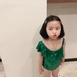 Брендовый купальник для девочек, эффект подтяжки