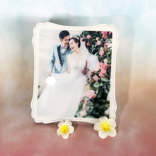 Фотостудия, свадебные фотографии, увеличенная настенная фоторамка, креативная настенная корейская хрустальная фарфоровая фоторамка, сценическая комбинированная фотостена
