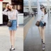 Mới 2018 mới Hàn Quốc thời trang hoang dã vai túi mùa hè túi nhỏ nữ điện thoại di động túi messenger túi thủy triều