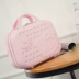 Hành lý xách tay mini nữ nhỏ 14 inch khoảng cách nhỏ di động gói phụ sinh viên phiên bản tiếng Hàn của hộp đựng mỹ phẩm dễ thương cá tính vali kéo vải Va li