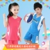 Trẻ em của mùa hè mới trường tiểu học thể thao bóng rổ quần áo bé trai và bé gái thoáng khí vest phù hợp với nam giới và phụ nữ trẻ em lớn