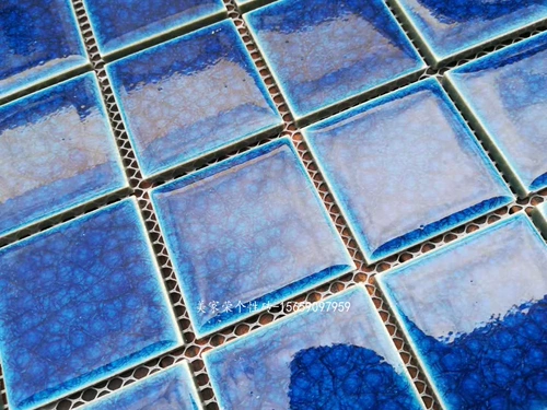 Продвижение с двойной ледяной трещиной керамическая мозаичная глазурь Blue Peacock Green Kitchen Want Want стена наклейка крыльца фоновая стена