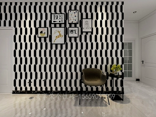 Нордическая минималистская стрелка -керамическая мозаичная фоновая наклейка крыльца наклейка современная минималистская кухонная туалетная плитка