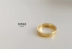 Nhẫn vàng 18K không phai của Mỹ của nhẫn kim cương chữ và số tinh xảo