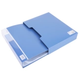 Deli 5006 Book A4 File Book 80 Page Poper Pack Pack Candid Shell Office Products