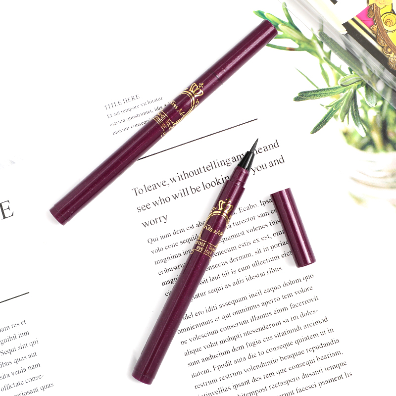 kiss me防水极细液体眼线笔