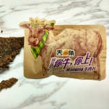 Подлинный дневной угол Wenzhou Special Product -Распространение говяжьих ручных слез ломтики говядины, острый песчаный папа черный аромат перец 500G