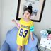 Cô gái ăn mặc mùa hè quần áo trẻ em nữ trẻ em mùa hè ăn mặc 2018 mới triều nước ngoài Hàn Quốc phiên bản của ngắn tay trẻ em váy giản dị Váy