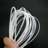 Белые экологичные нейлоновые кабельные стяжки, 8×400мм, 100 шт, 6.2мм