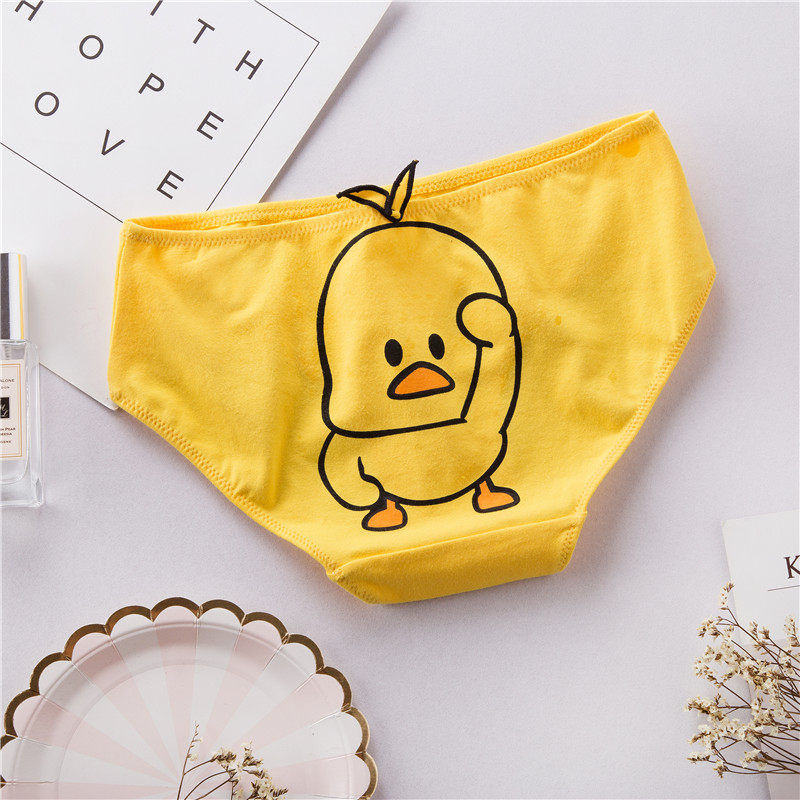 抖音同款小黄鸭公仔内裤