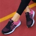 Kéo lại giày nữ mùa thu giày thể thao nữ đáy mềm nhẹ thoáng khí giày chạy bình thường nữ giày học sinh trung học cơ sở giày thể thao nữ Plimsolls