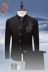 Bộ đồ nam bộ ba bộ đồ Trung Sơn đứng cổ áo phù hợp với thủy triều nam phiên bản Hàn Quốc của chủ nhà chú rể mã lớn - Suit phù hợp Suit phù hợp