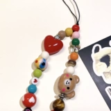 Радужный мобильный телефон, милая мультяшная камера, с медвежатами