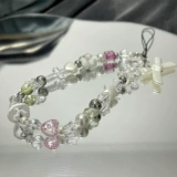 Оригинальный брендовый прозрачный мобильный телефон, ремешок, милая подвеска, ручка, чехол для телефона, камера