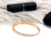 Châu âu và Hoa Kỳ đơn giản Roman hollow bracelet tính dát rhinestone bracelet rose gold bracelet trang sức nữ mô hình Vòng đeo tay Cuff