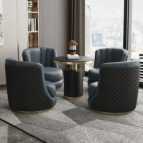 Офис продаж переговоры о диване и стульях Светловая гостиная гостиная однопола