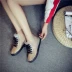 Mùa hè trong suốt mưa khởi động nữ không trượt ống dành cho người lớn cao su giày Hàn Quốc ống ngắn triều thời trang không thấm nước rửa xe nước giày bốt ủng đi mưa cao su Rainshoes