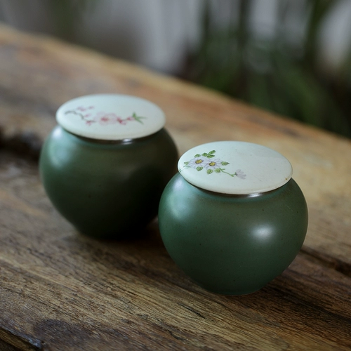 Классический маленький японский чай, коробочка для хранения, ручная роспись