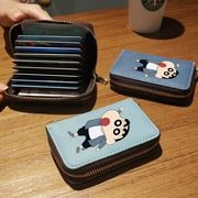 Gói thẻ Crayon Shinchan Coin Purse One Korea Thẻ đa năng dễ thương Thẻ chủ Thẻ Thẻ Chủ thẻ Thẻ ngân hàng