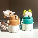 吸管保温杯儿童水杯上学专用 Милая сумка для телефона подходит для мужчин и женщин для раннего возраста