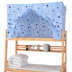 Ký túc xá sinh viên giường đơn kép- sử dụng lưới muỗi năm mặt một giường rèm phòng ngủ lên và xuống giường ngủ, màu đen và trắng chống bụi lưới chống muỗi Bed Skirts & Valances
