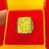 Mô hình vụ nổ Việt Nam Shajin mạng đỏ với nam và nữ mô hình đồng xu euro mạ vàng mô phỏng không phai vòi sống vòng Nhẫn