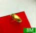 Nhẫn vàng cát không phai của Việt Nam đồng tiền vàng dày đôi vàng đôi nam nữ nhẫn 24K nhẫn mạ vàng trang sức cưới