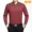 2018 thời trang nam ve áo áo len nam áo len dài tay T-Shirt trung niên mùa thu mới kích thước lớn bộ