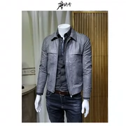 Áo khoác da nam Magic Nana phiên bản nam Hàn Quốc theo xu hướng áo khoác tự canh đơn giản áo sơ mi nhiều túi mới thu đông mới