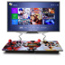 Máy trò chơi Máy chiến đấu Home game console Android điện thoại di động TV Rocker Đúp arcade phím điều khiển máy tính tay cầm logitech f310 Cần điều khiển