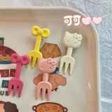 Hello Kitty, вилка с бантиком, милая заколка для волос, шпильки для волос, челка, новая коллекция