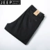 Jeep jeep quần áo nam 2019 mùa xuân và mùa hè mỏng thẳng thẳng lỏng lẻo thoáng khí thoải mái thoải mái kinh doanh quần dài nam giản dị - Quần tây thường