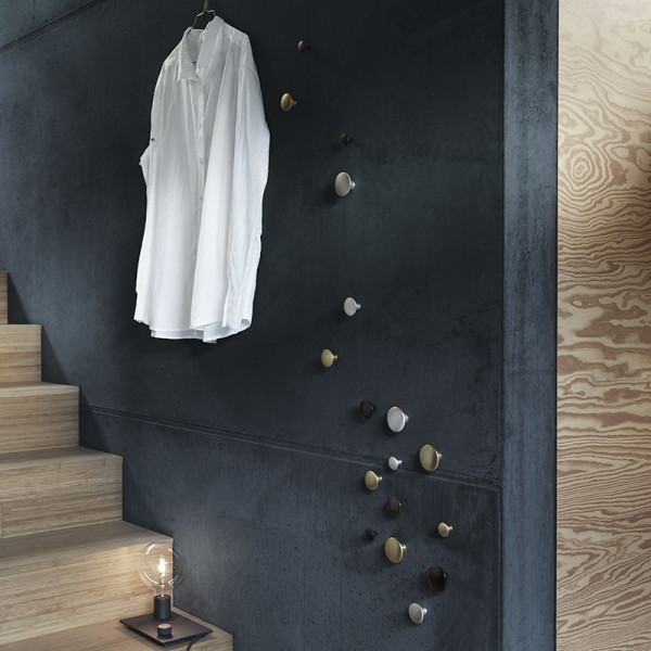 Muuto The Dots Metal металл серия пальто крючок метоп декоративный подключить ручка двери дания