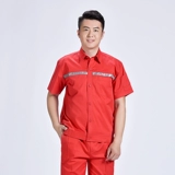 Летняя антистатическая летняя одежда для работы подходит для мужчин и женщин, короткий рукав