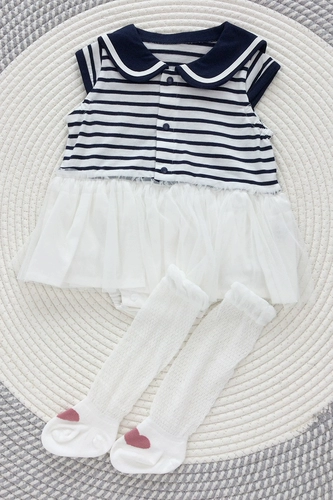 Летний японский комбинезон для девочек для принцессы для новорожденных для младенца, платье на младенца, юбка, летняя одежда