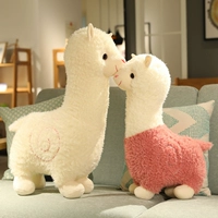 Милая плюшевая альпака, успокаивающая игрушка, тряпичная кукла, подушка, подарок на день рождения