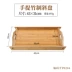 pallet tre gỗ hình chữ nhật bằng gỗ cup nhà thương mại bánh mì nướng khay khay khay chữ tùy chỉnh Khay gỗ