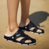Mùa hè mới baotou dép thời trang giản dị dép nam mặc giày bãi biển dép không trượt lỗ giày Dép