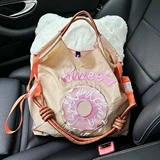 Тканевый мешок, нейлоновый шоппер, сумка на одно плечо, (в наличии на складе), с вышивкой